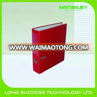 Mansiley Customized low price A4 PP/Paper Lever arch file