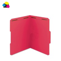 High Quality Eco-Friendly 50pcs/box Vivid Color Letter Size Manila File Folder With Fasteners